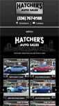 Mobile Screenshot of hatchersautosales.com